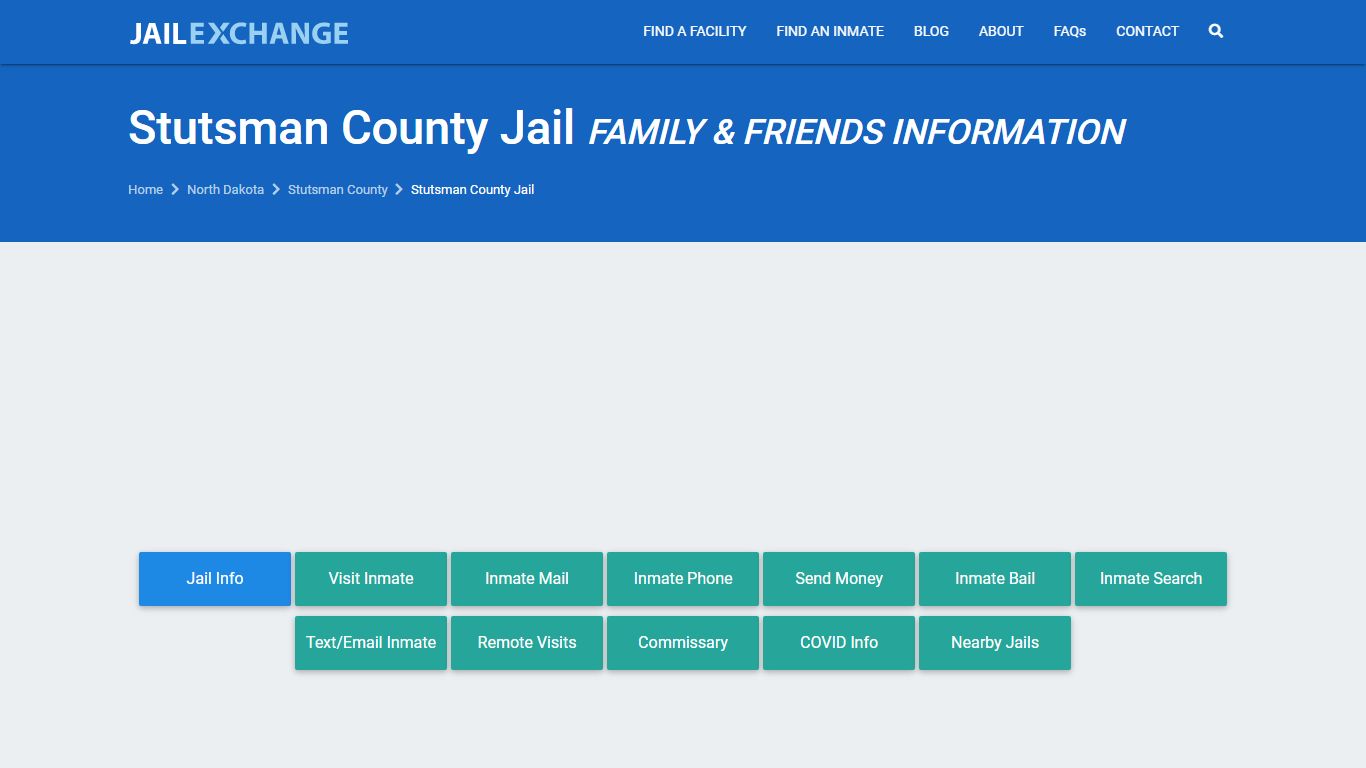 Stutsman County Jail Visitation | Mail | Phone | Jamestown, ND